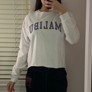 Brandy Melville Long sleeve Malibu Shirt
